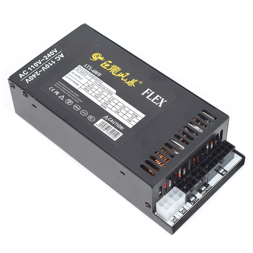 Julongfengbao modular completo - Flex Atx Power Supply 600W 1U avaliação e preço